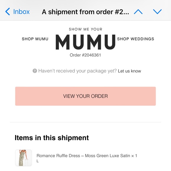 Brand New Show Me Your Mumu Romance Ruffle Dress - Picture 5 of 5